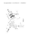 Mechanism of adjusting irradiating angle for a far infrared radiator diagram and image