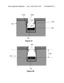 DEVICES HAVING VERTICALLY-DISPOSED NANOFABRIC ARTICLES AND METHODS OF MAKING THE SAME diagram and image