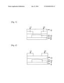 ORGANIC TRANSISTOR USING THIAZOLOTHIAZOLE DERIVATIVES AND METHOD FOR FABRICATING THE SAME diagram and image