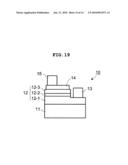 GAN LED ELEMENT AND LIGHT EMITTING DEVICE diagram and image