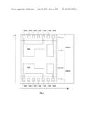 Semiconductor Device Portion Having Sub-193 Nanometers -Sized Gate Electrode Conductive Structures Formed from Linear Shaped Gate Electrode Layout Features Defined with Minimum End-to-End Spacing and Having At Least Eight Transistors diagram and image