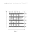 Semiconductor Device Portion Having Sub-193 Nanometers -Sized Gate Electrode Conductive Structures Formed from Linear Shaped Gate Electrode Layout Features Defined with Minimum End-to-End Spacing and Having At Least Eight Transistors diagram and image