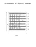 Semiconductor Device Portion Having Sub-193 Nanometers -Sized Gate Electrode Conductive Structures Formed from Linear Shaped Gate Electrode Layout Features Defined with Minimum End-to-End Spacing and Having At Least Eight Transistors diagram and image