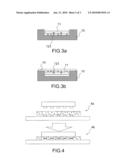 ELECTROMECHANICAL DEVICE COMPRISING ELECTRONIC COMPONENTS AND AT LEAST ONE NANOTUBE-BASED INTERFACE, AND MANUFACTURING METHOD diagram and image