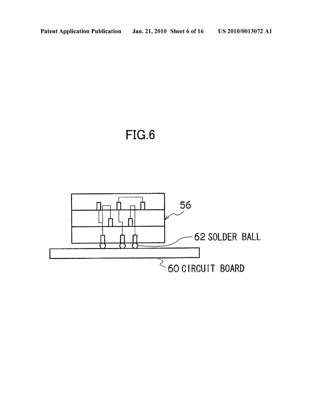 STACKED PACKAGE AND METHOD FOR FORMING STACKED PACKAGE - diagram, schematic, and image 07