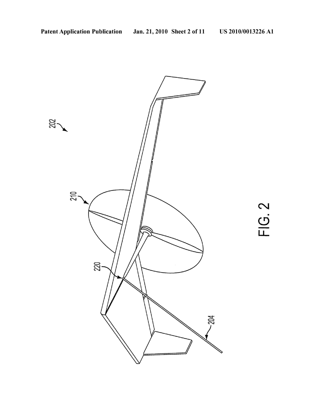 Tethered Autonomous Air Vehicle With Wind Turbines - diagram, schematic, and image 03