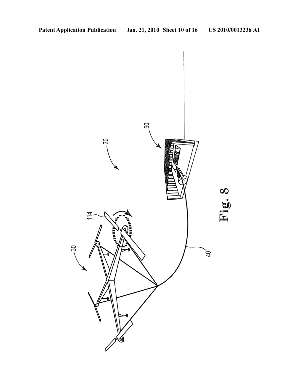 TETHER HANDLING FOR AIRBORNE ELECTRICITY GENERATORS - diagram, schematic, and image 11