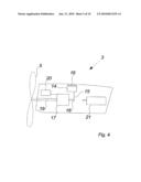 Method Of Moving The Rotating Means Of A Wind Turbine During Transportation Or Stand Still, Method Of Controlling The Moving Of The Rotating Means, Nacelle, Auxiliary Device, Control And Monitoring System And Use Hereof diagram and image