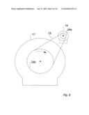 Method Of Moving The Rotating Means Of A Wind Turbine During Transportation Or Stand Still, Method Of Controlling The Moving Of The Rotating Means, Nacelle, Auxiliary Device, Control And Monitoring System And Use Hereof diagram and image