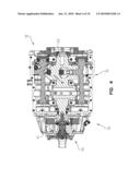 INLINE WATER PUMP DRIVE AND WATER COOLED STATOR diagram and image