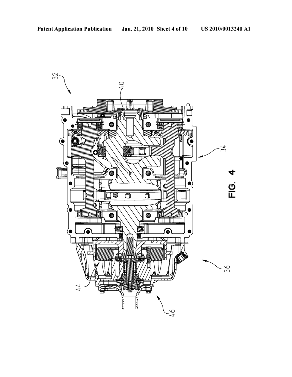 INLINE WATER PUMP DRIVE AND WATER COOLED STATOR - diagram, schematic, and image 05