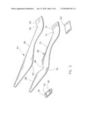 Body stiffening structure for a side dump trailer diagram and image