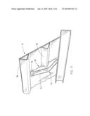 Body stiffening structure for a side dump trailer diagram and image