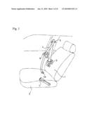 Seat belt retractor diagram and image