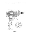 Anchoring System For A Stator Housing Assembly Having An Overmolding; Power Tool With Same diagram and image