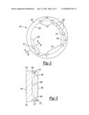 Anchoring System For A Stator Housing Assembly Having An Overmolding; Power Tool With Same diagram and image