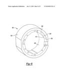 Anchoring System For A Stator Housing Assembly Having An Overmolding; Power Tool With Same diagram and image