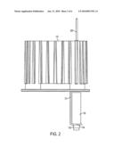 Indicator test switch for downlight lighting device and bracket therefor diagram and image