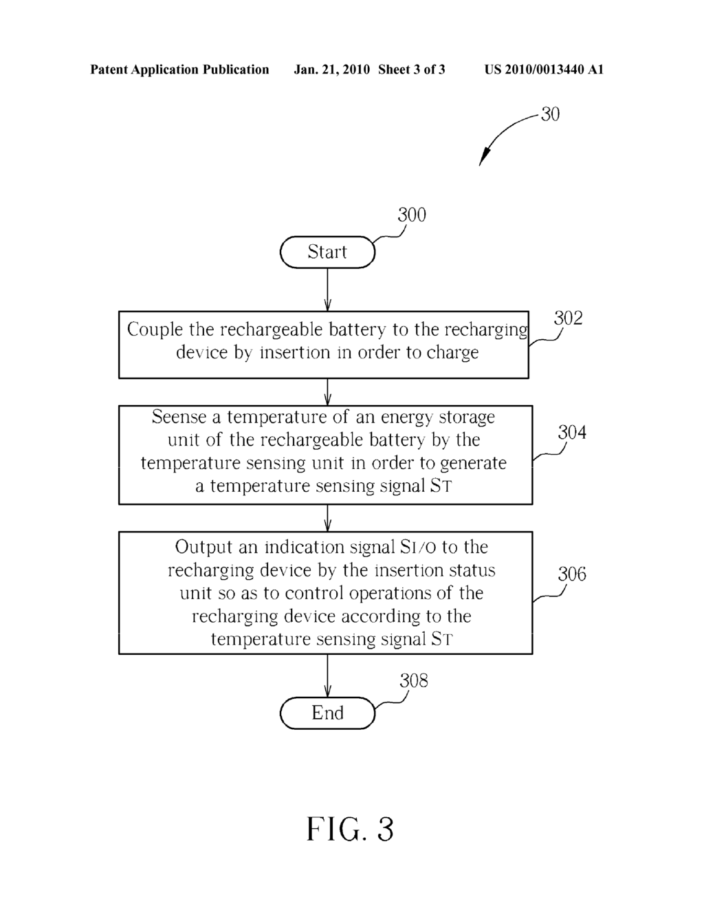 Rechargeable Battery with Active Over-Temperature Protection and Related Method and Power Supply System - diagram, schematic, and image 04