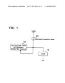 Current driving circuit diagram and image