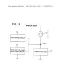 Current driving circuit diagram and image