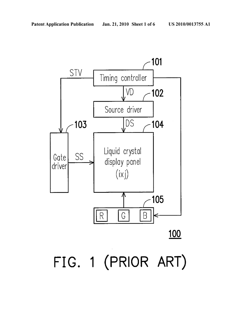 COLOR SEQUENTIAL LIQUID CRYSTAL DISPLAY AND LIQUID CRYSTAL DISPLAY PANEL DRIVING METHOD THEREOF - diagram, schematic, and image 02