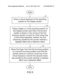 TOUCH-TYPE MOBILE COMPUTING DEVICE AND DISPLAYING METHOD APPLIED THERETO diagram and image