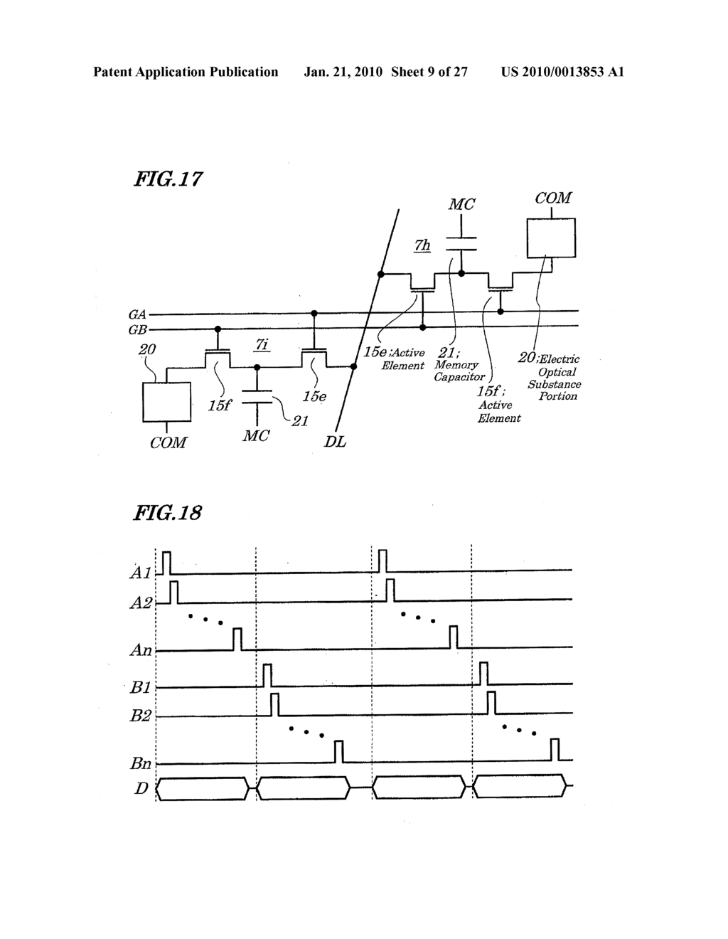 NON-RECTANGULAR PIXEL ARRAY AND DISPLAY DEVICE HAVING SAME - diagram, schematic, and image 10