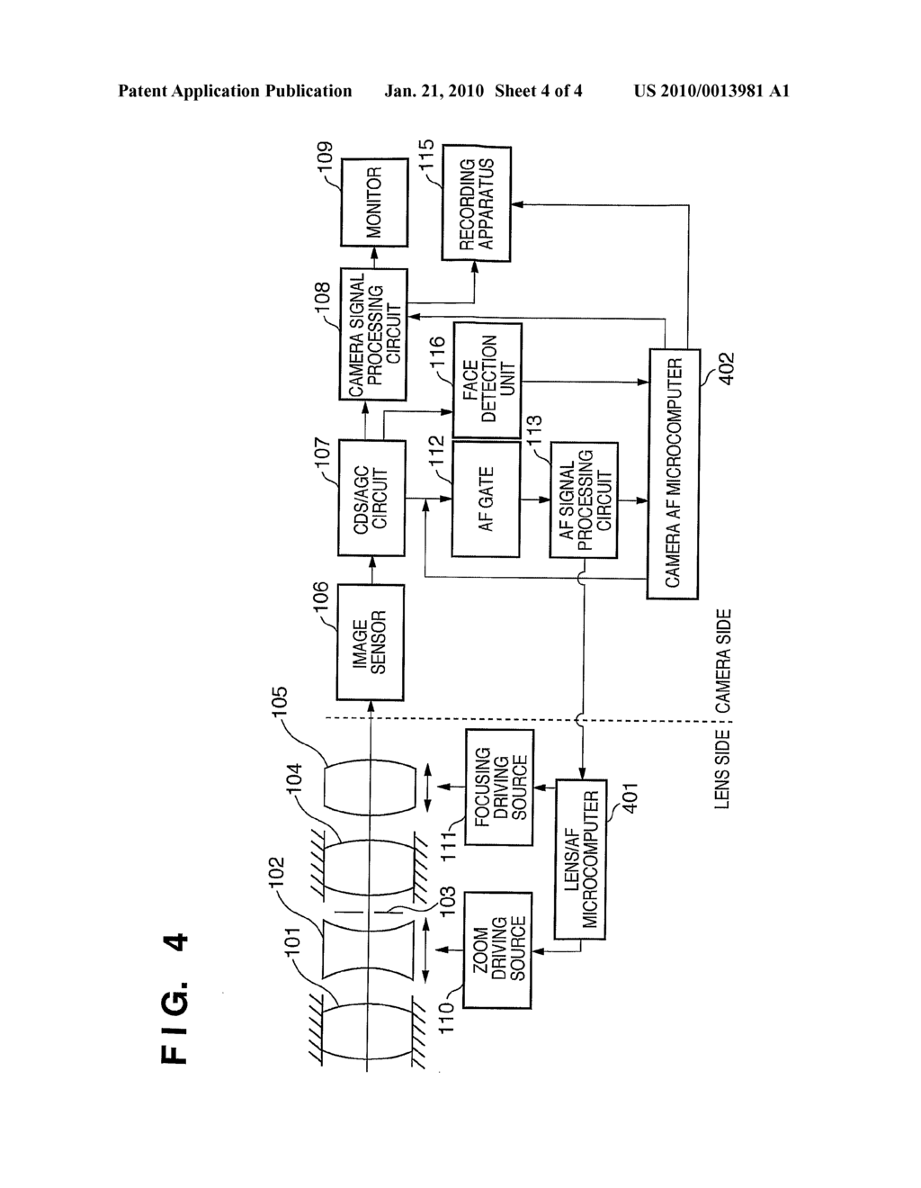 FOCUS CONTROL APPARATUS, IMAGE SENSING APPARATUS, AND CONTROL METHOD THEREFOR - diagram, schematic, and image 05