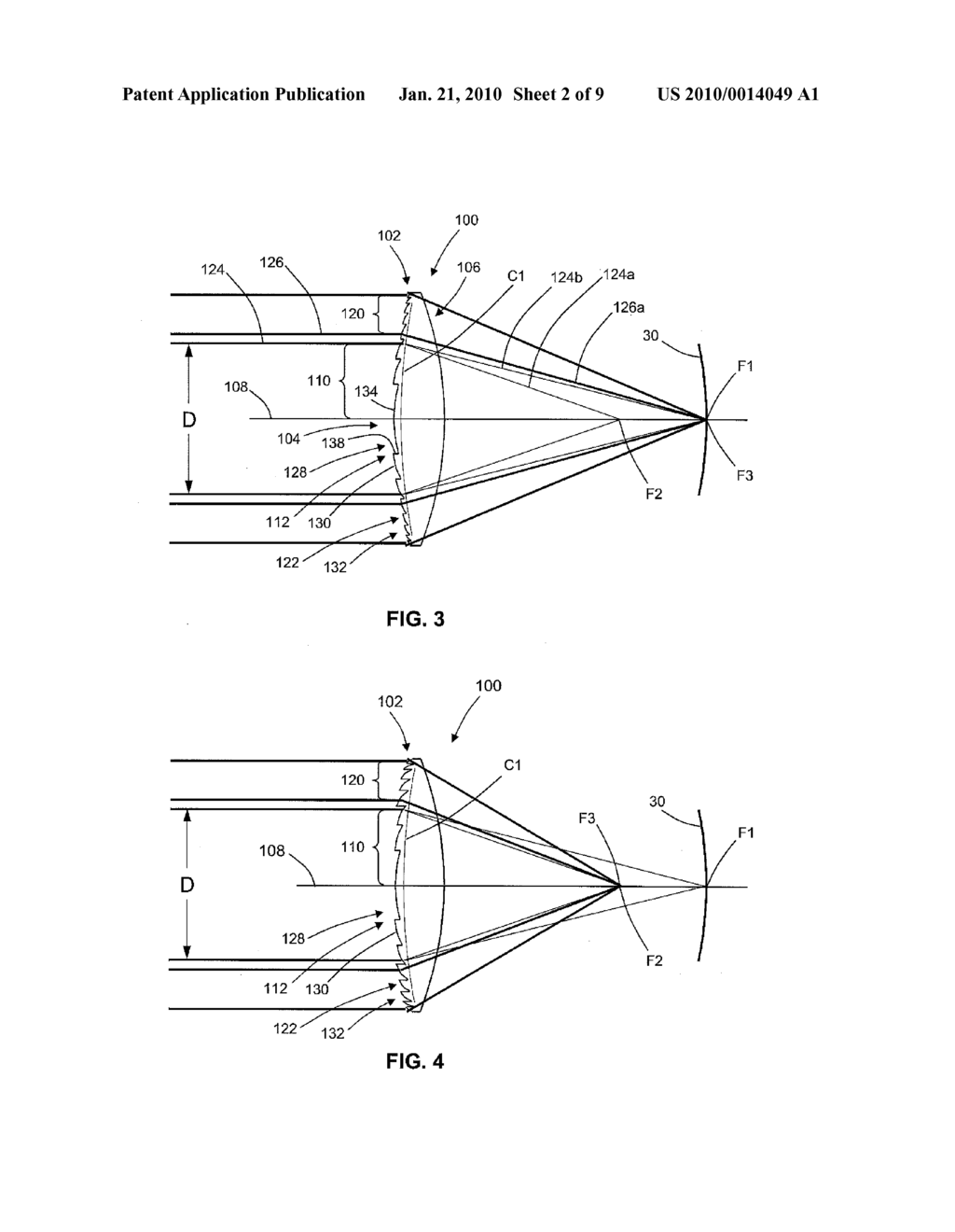 OPHTHALMIC LENS WITH MULTIPLE PHASE PLATES - diagram, schematic, and image 03