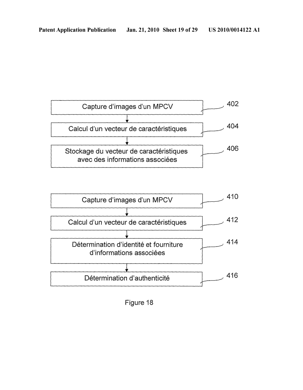 METHOD AND DEVICE FOR MAKING DOCUMENTS SECURE - diagram, schematic, and image 20