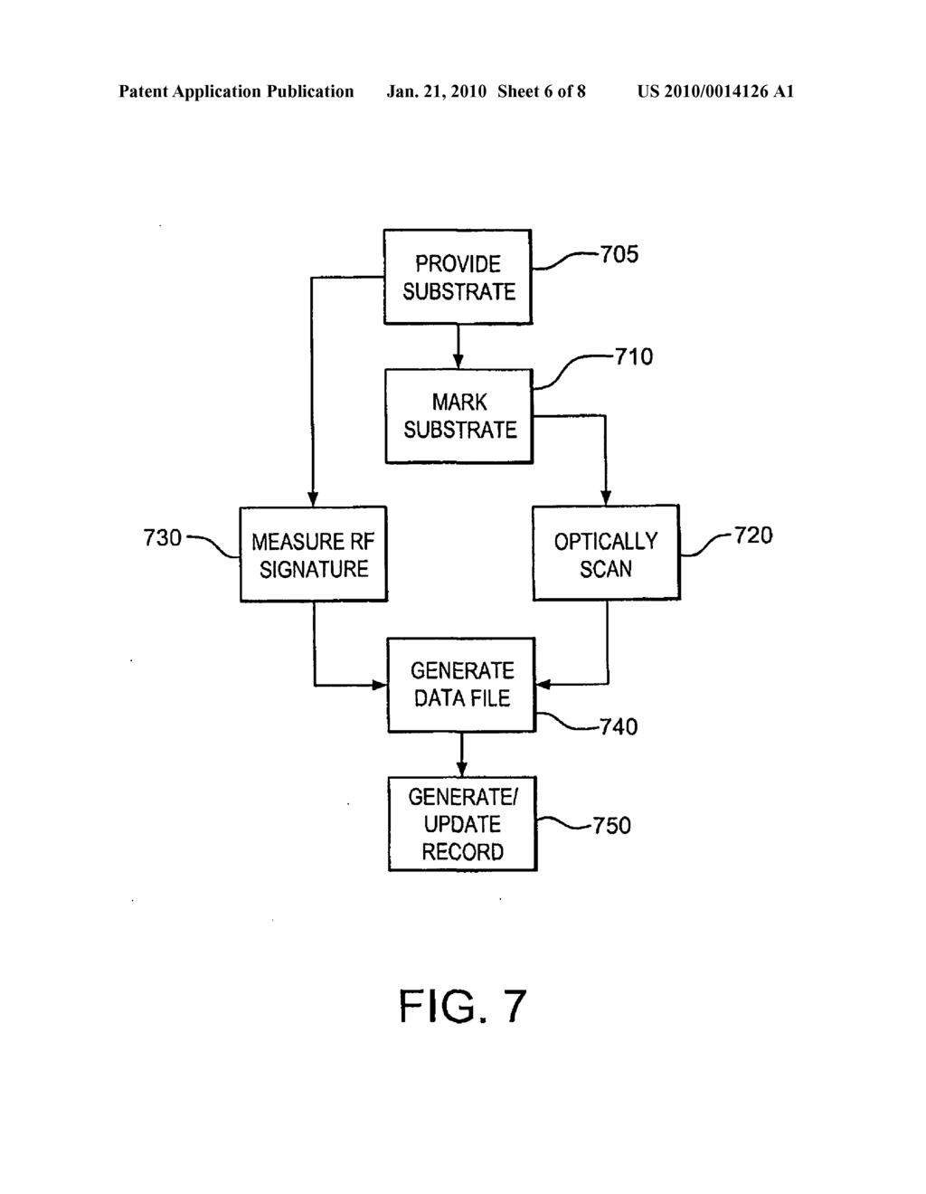 System and method for identifying a genuine printed document - diagram, schematic, and image 07