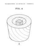 FABRICATION METHOD FOR A COMPUTER-GENERATED HOLOGRAM OR A HOLOGRAPHIC STEREOGRAM IN WHICH A THREE-DIMENSIONAL OBJECT HAVING VISUALIZED CROSS-SECTIONAL SURFACES IS RECORDED, AND COMPUTER-GENERATED HOLOGRAM/HOLOGRAPHIC STEREOGRAM IN WHICH A THREE-DIMENSIONAL OBJECT HAVING VISUALIZED CROSS-SECTIONAL SURFACES IS RECORDED diagram and image