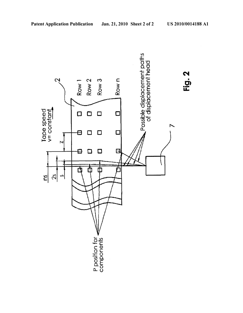 METHOD AND APPARATUS FOR APPROACHING A PREDETERMINED POSITION OF A CARRIER BELT WHICH MOVES IN ONE MOVEMENT DIRECTION - diagram, schematic, and image 03