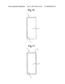 Housing Case, Method for Manufacturing Housing Case, and Glass Insert Molding Die Used in Same diagram and image