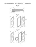 Housing Case, Method for Manufacturing Housing Case, and Glass Insert Molding Die Used in Same diagram and image