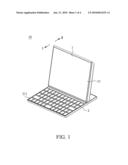 ELECTRONIC DEVICE AND KEYBOARD MODULE THEREOF diagram and image