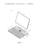 ELECTRONIC DEVICE AND KEYBOARD MODULE THEREOF diagram and image