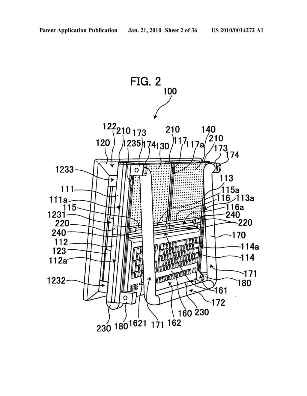 Electronic device and frame - diagram, schematic, and image 03