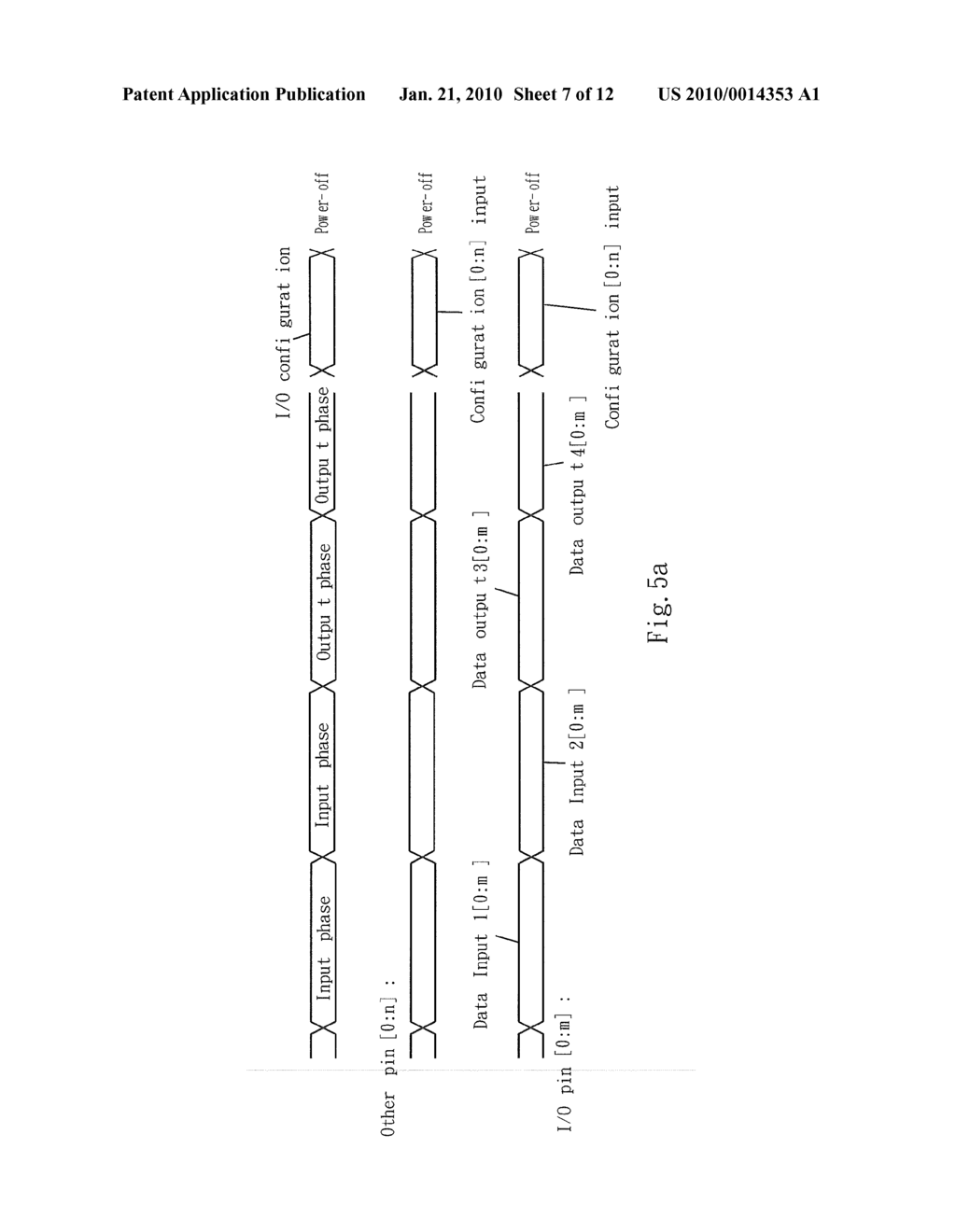 FLASH MEMORY DEVICE WITH SWITCHING INPUT/OUTPUT STRUCTURE - diagram, schematic, and image 08