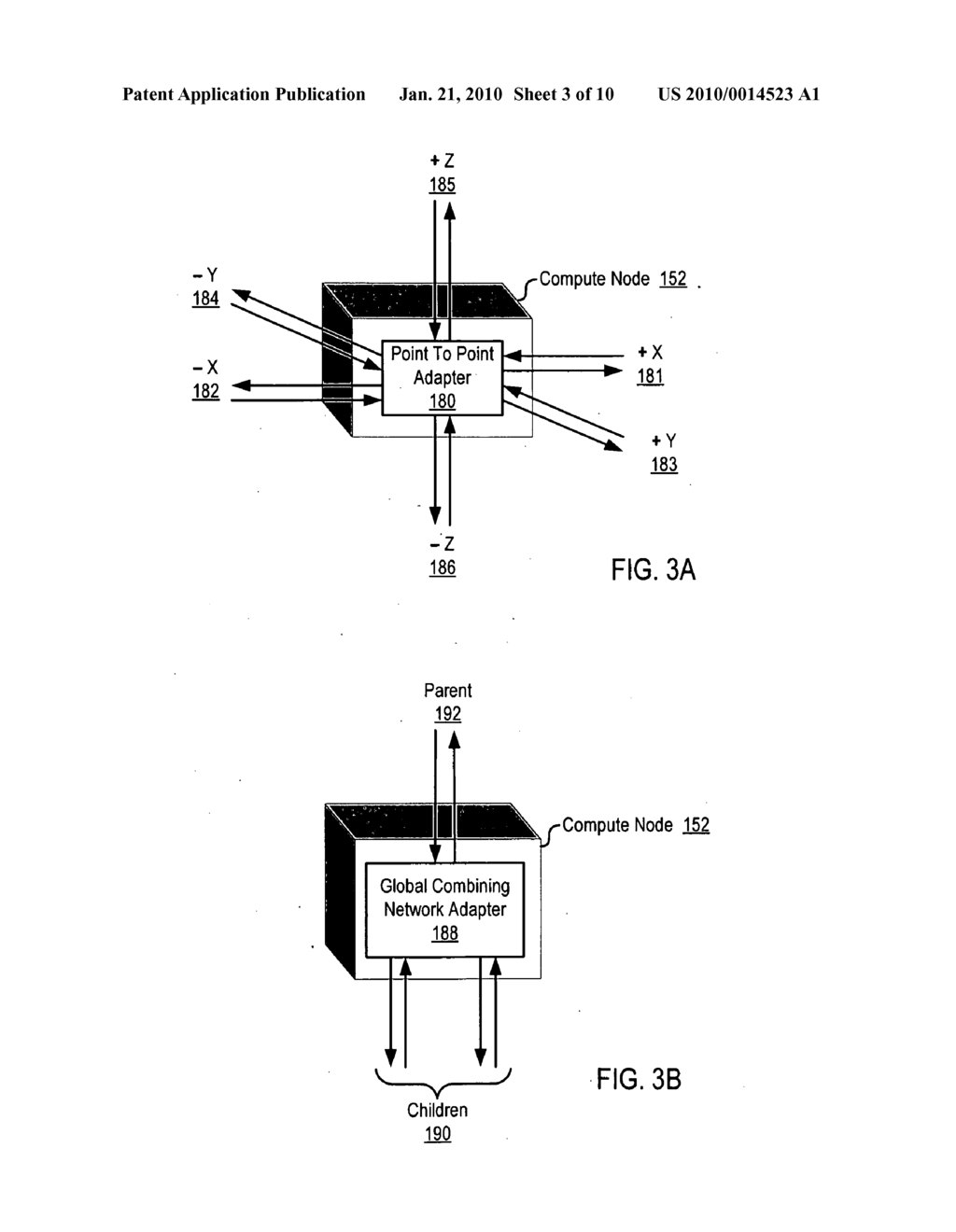 Providing Point To Point Communications Among Compute Nodes In A Global Combining Network Of A Parallel Computer - diagram, schematic, and image 04