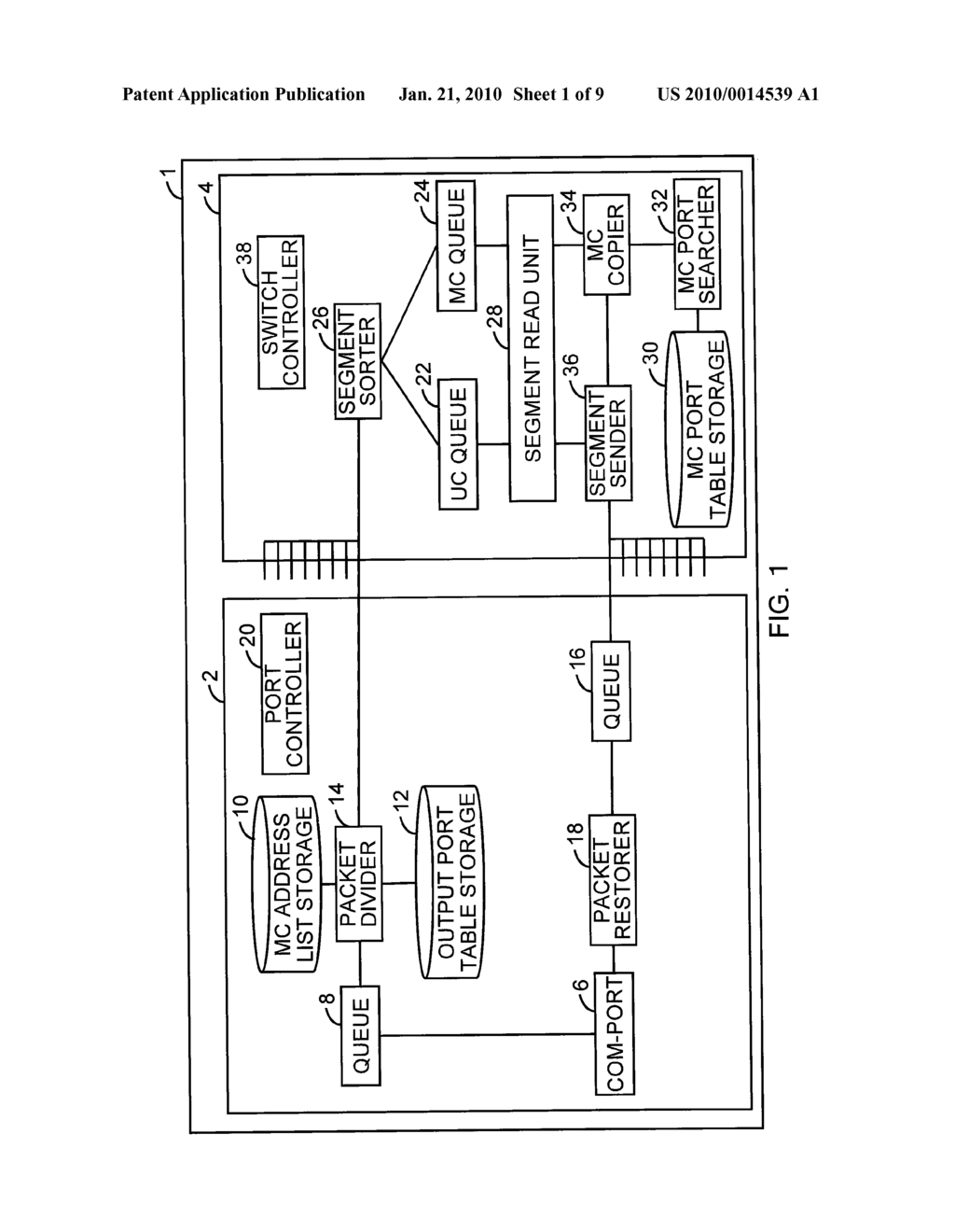 Packet Relay Device And Queue Scheduling Method - diagram, schematic, and image 02