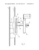 Manipulating system, in particular a manipulating system for manipulating an x-ray apparatus diagram and image