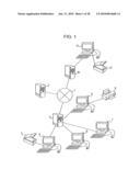 Image data verification program recorded on a recording medium, image data verification method, and image data verification system diagram and image