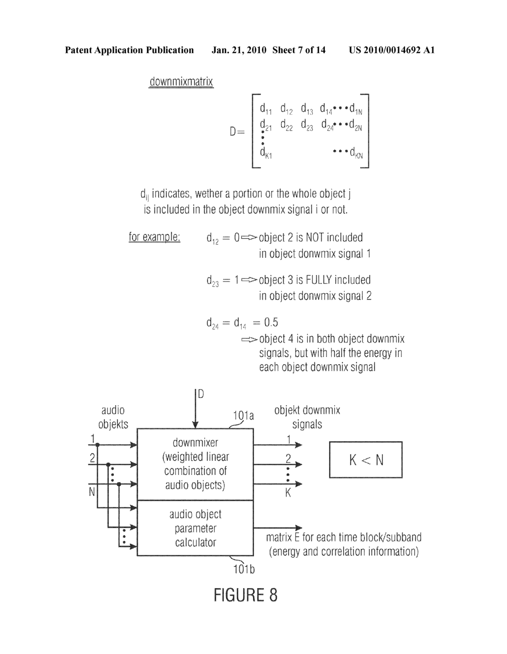 APPARATUS AND METHOD FOR GENERATING AUDIO OUTPUT SIGNALS USING OBJECT BASED METADATA - diagram, schematic, and image 08