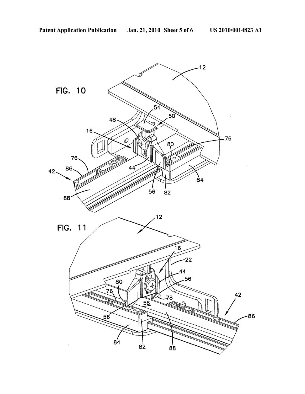 Rear drawer latch - diagram, schematic, and image 06