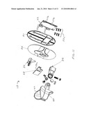 MANUALLY ADJUSTABLE HAIR DRYER MOUNT FOR USE WITH A HAND-HELD HAIR DRYER diagram and image