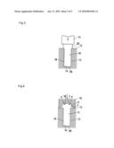 Bolt, the axial force of which is to be determined by a supersonic wave, and a method for the manufacturing thereof diagram and image