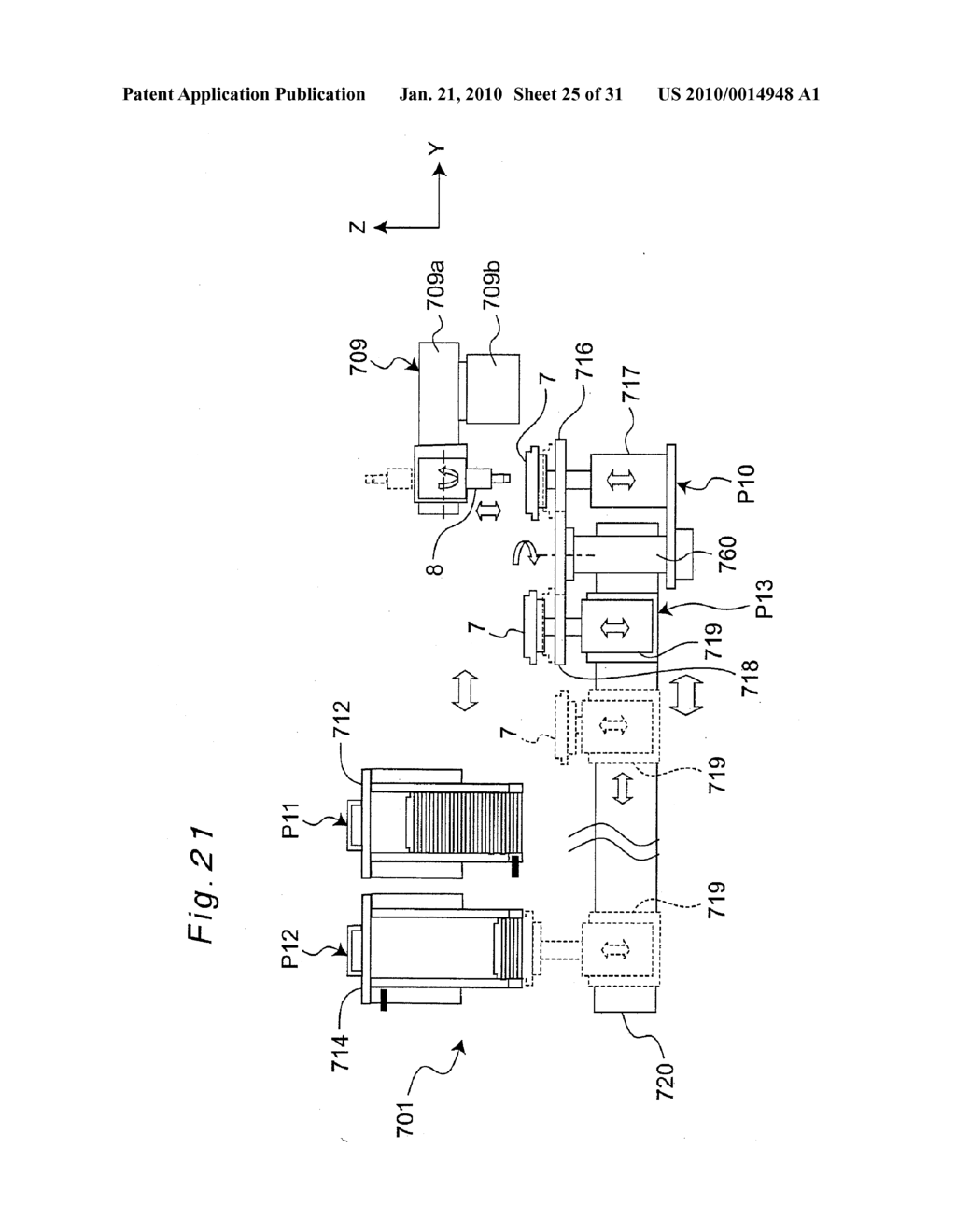 STACKING TRAY SUPPLY UNIT AND SUPPLY METHOD, AND COMPONENT MOUNTING APPARATUS AND METHOD - diagram, schematic, and image 26