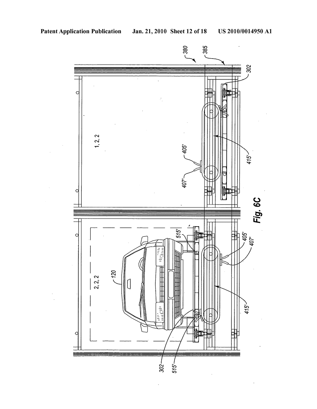 MODULAR PARKING SYSTEMS WITH TILTING RAMPED TRAYS - diagram, schematic, and image 13